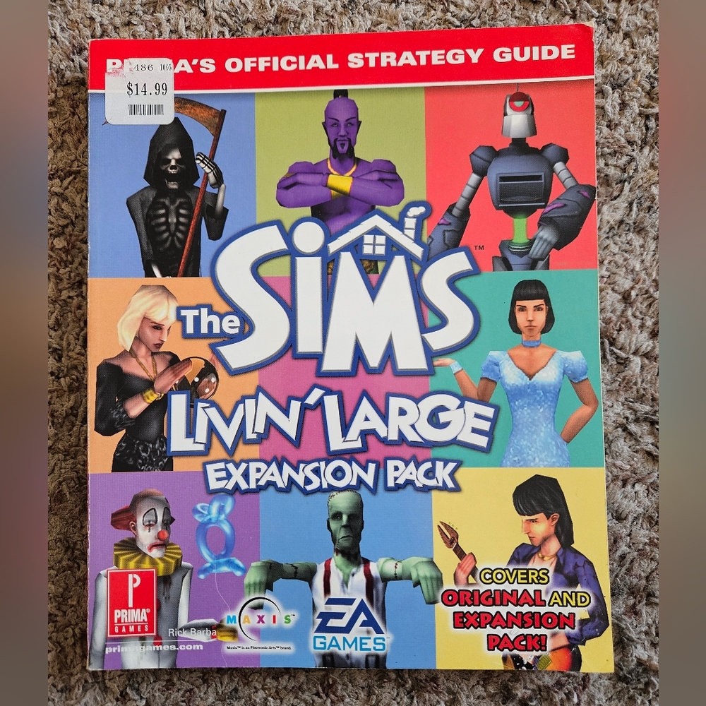 The Sims Livin' Large Expansion Pack Strategy Guide For PC